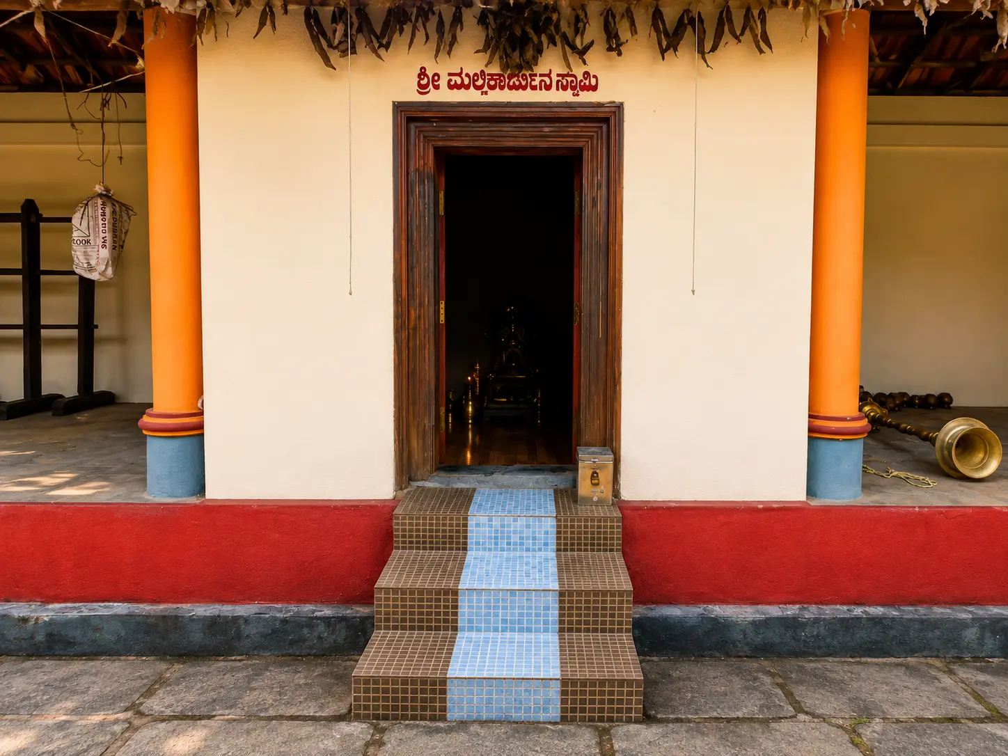 Sanctum and Deities at Shri Durgaparameshwari Temple Kadaba